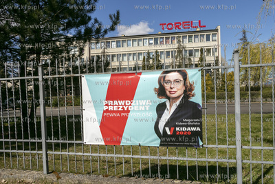 Plakat wyborczy Małgorzaty Kidawy - Błońskiej ,...