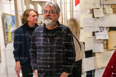 Wernisaż wystawy rysunku i malarstwa  prof. Tomasza...