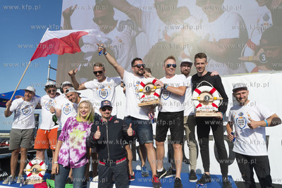 Red Bull Konkurs Lotów w Gdyni. Nz. Natalia Nykiel,...