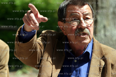Gunter Grass - niemiecki pisarz, laureat nagrody Nobla....