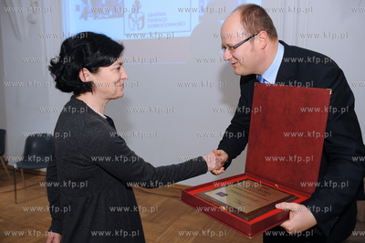 X edycja  wreczenia Nagrody Prezydenta Miasta Gdanska...