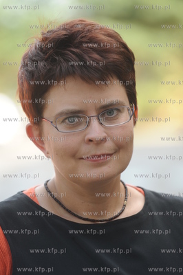 Grazyna Pilarczyk - rzecznik prasowy Saur Neptun Gdansk.
13.08.2009
fot....