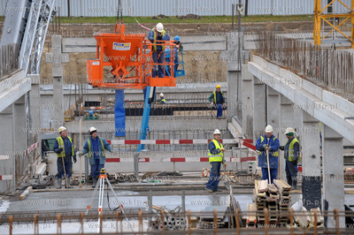 Uroczystosc wmurowania kamienia wegielnego pod budowe...