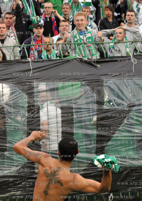 Mecz pilkarski ekstraklasy Lechia Gdansk - Zaglebie...