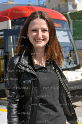 Alicja Mongird - rzecznik prasowy ZKM Gdansk 26.04.2012...