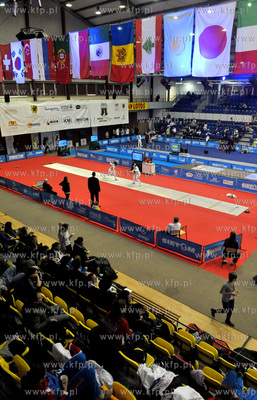 Gdansk. Hala AWF. Zawody Dwor Artusa Grand Prix Pucharu...