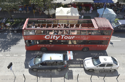 Gdańsk. Piętrowy autobus turystyczny City Tour na...
