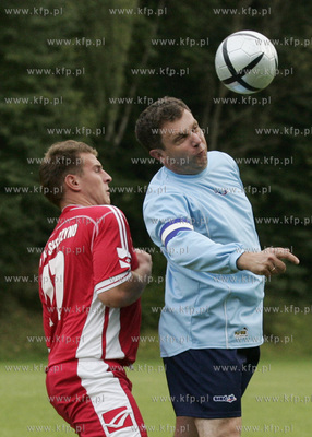 Sopot. Mecz pierwszej rundy w rozgrywek Pucharu Polski....