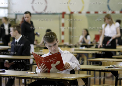 Gdansk. Liceum Ogolnoksztalcace nr XV. Matura pisemna...