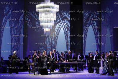 Opera Baltycka. Proba generalna opery Traviata Giuseppe...