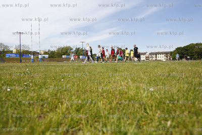 Sopot. Stadion im. E. Hodury. Tutaj mecze rugby rozgrywa...