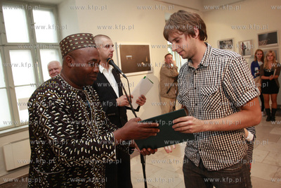 Gdansk. Ratusz Staromiejski. Uroczyste wreczenie nagrod...