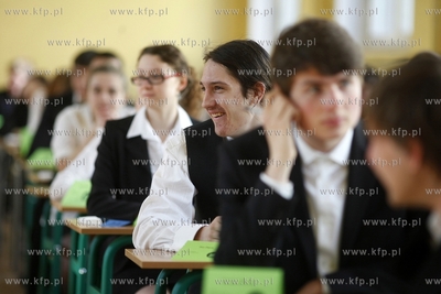 Liceum Ogolnoksztalcace nr. 1 w Gdansku. Matura pisemna...