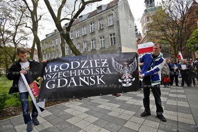 Gdansk. Marsz Pamieci Rotmistrza witolda Pileckiego.
11.05.2014
fot....