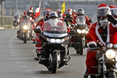 Gdansk. Ul.Marynarki Polskiej. XII edycja parady Mikolaje...