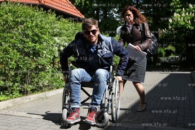 Gdańsk Brzeźno. Akcja Przełam Bariery. Zdrowe osoby...