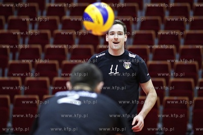 Ergo Arena.Trening zespołu Lotos Trefl Gdańsk. Nz....