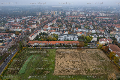 Teren należący niegdyś do klubu Gedania przy ul....
