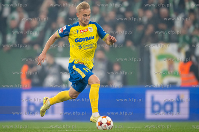Betclic 1 liga. Lechia Gdańsk - Arka Gdynia n/z Bartłomiej...
