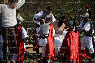 Wielki Piatek. Misterium Meki Panskiej na ulicach Gdanska....