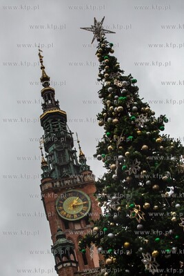 Boże Narodzenie w Gdańsku,  ul. Długa. 7.12.2019...