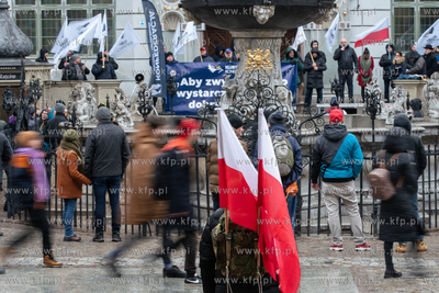 Konfederacja bez cenzury. Protest antyrządowy w Gdańsku....