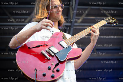 Gdańsk, Ołowianka. Jazz na Wyspie 2023. Nz. Koncert...