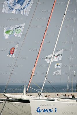 Sopot - molo. Przystan Jachtowa. Kapitan Roman Paszke...