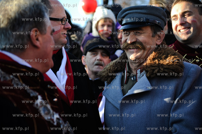 Gdansk. Parada z okazji 93 rocznicy odzyskania przez...