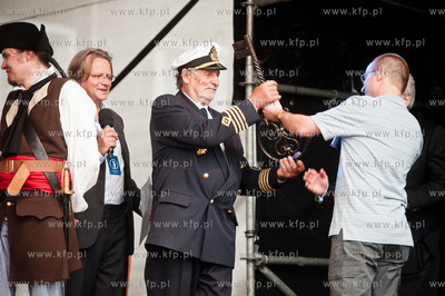 Gdansk. Targ Rybny. Uroczyste otwarcie Baltic Sail...