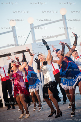 Gdynia, Orlowo. Spektakl pt. Slodkie Lata 20, 30......