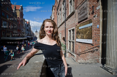 Gdansk. Aktorka z Gdanska, mieszkajaca obecnie w LA...