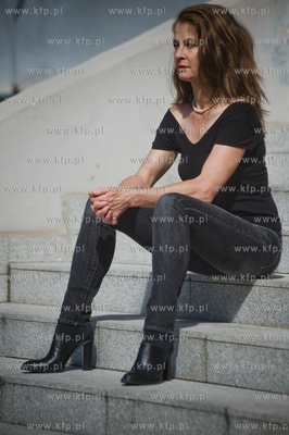 Gdansk. Aktorka z Gdanska, mieszkajaca obecnie w LA...