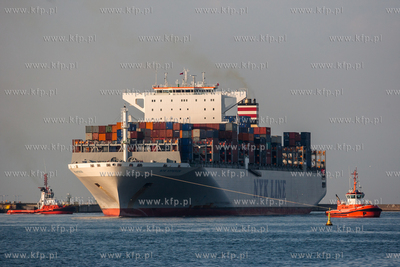 Gdansk. Terminal kontenerowy DCT. Kolejne zawiniecie...