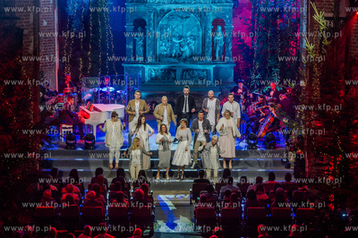 Gdansk. Centrum Sw. Jana. Koncert pt. Cała Polska...