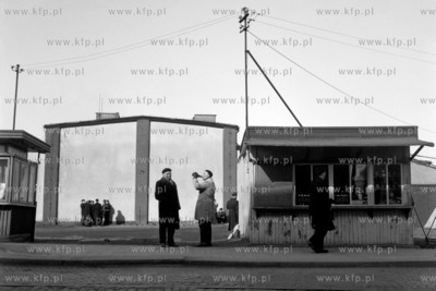 Budki na Wyspie Spichrzów w Gdańsku.
1967
0007582z
Fot....