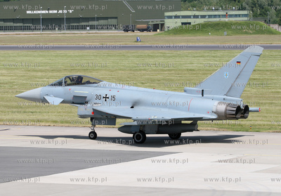 Laage, Niemcy. Z wizyta w bazie Luftwaffe  JG 73. Nz....