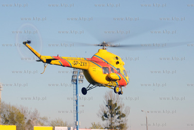 Podczas meczu rugby pomiedzy druzynami Arki Gdynia...