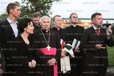 Sopot. Uroczystosc odsloniecia tablicy Ronda im. Senatora...