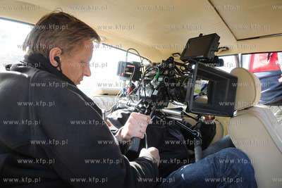 Plan zdjeciowy filmu Uklad Zamkniety w rezyserii Ryszarda...