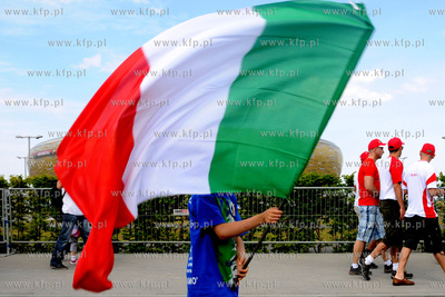 Okolice gdanskiego stadionu przed meczem EURO 2012...