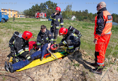 W Porcie Lotniczym Gdansk odbyly sie wspolne cwiczenia...
