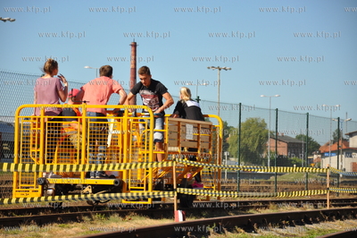 I Mistrzostwa Pomorza w Wyscigach Drezyn Recznych....