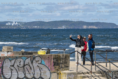 Gdańsk Brzeźno. Wejście na plażę nr 41.25.04.2025...