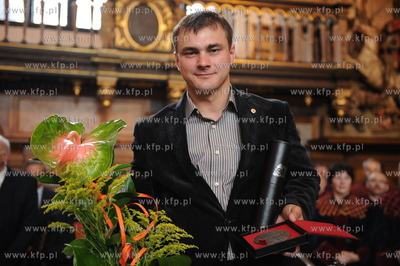 Gdansk, Dwor Artusa. Po raz kolejny wreczono medale...