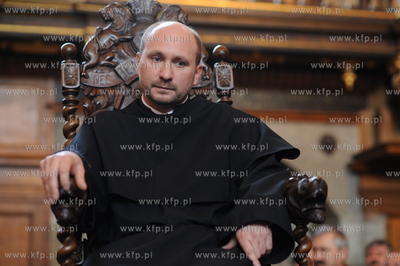 Gdansk, Dwor Artusa. Po raz kolejny wreczono medale...