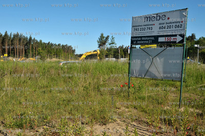 Gdansk, ul. Budowlanych. Miejsce, gdzie powstanie przystanek...