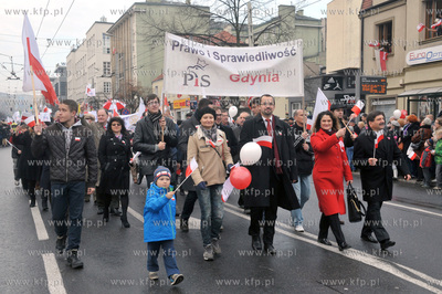 Gdynskie Urodziny Niepodleglej. Parada Niepodleglosci...