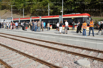 Pierwszy przejazd tramwaju nowa linią na trasie Siedlce...