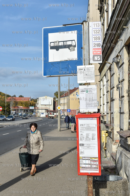 Gdańsk - Orunia. Trakt Świętego Wojciecha 95. Przystanek...